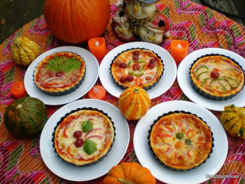 halloween pizza