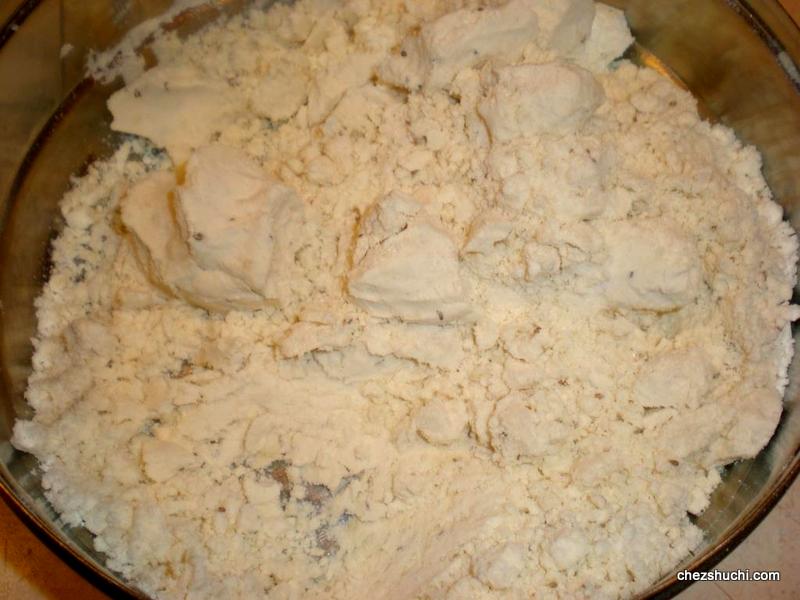 namakpare dough making