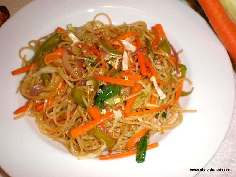 vegetable chowmein
