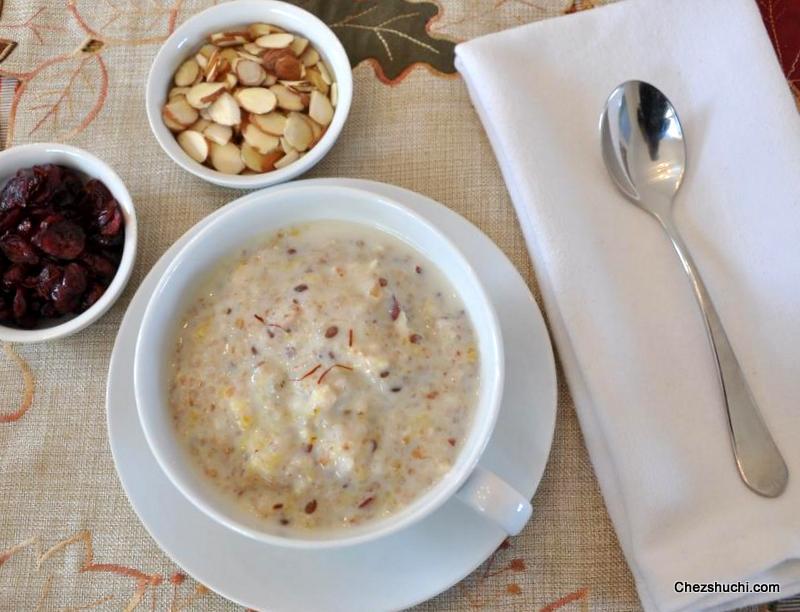 7 grains cereal porridge