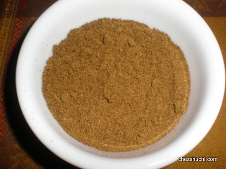 Garam Masala Preparation