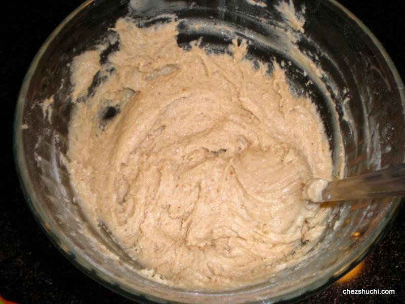 after adding flour mix