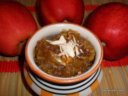 Apple halwa/Pudding