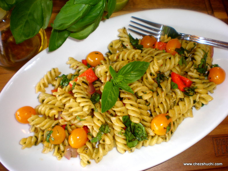 basil lemon pasta