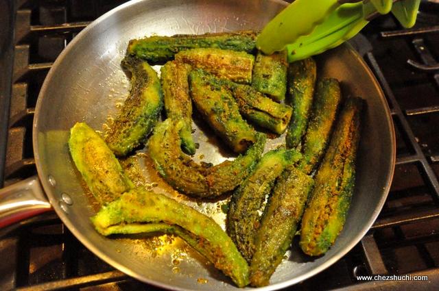 stuffed karela