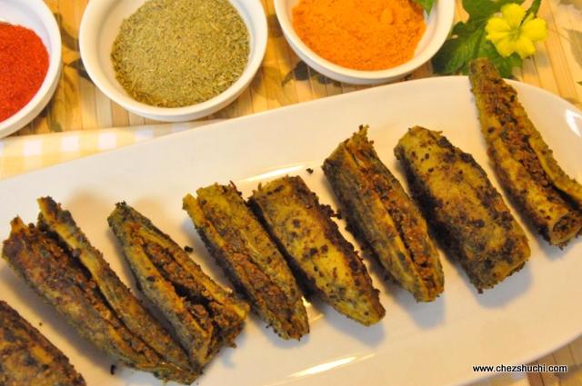 stuffed karela