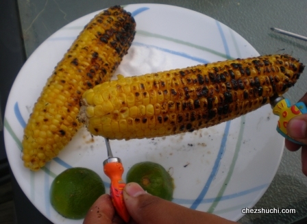 Bhutta/ Corn on the cob