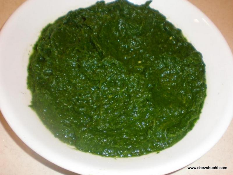 coarsely ground greens