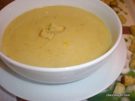 Sweet Corn Soup<