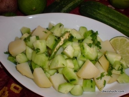 Cucumber Potato salad