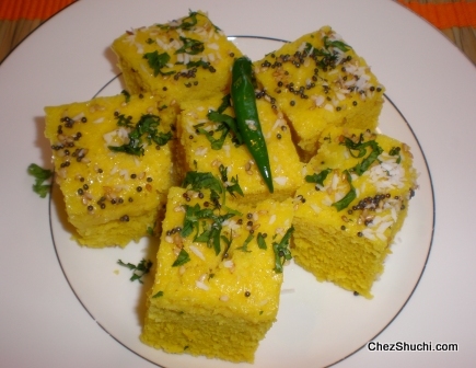 Nylon Dhokla ingredients