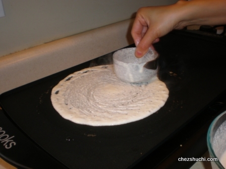 dosa batter spreading