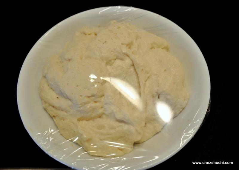fermented focaccia dough