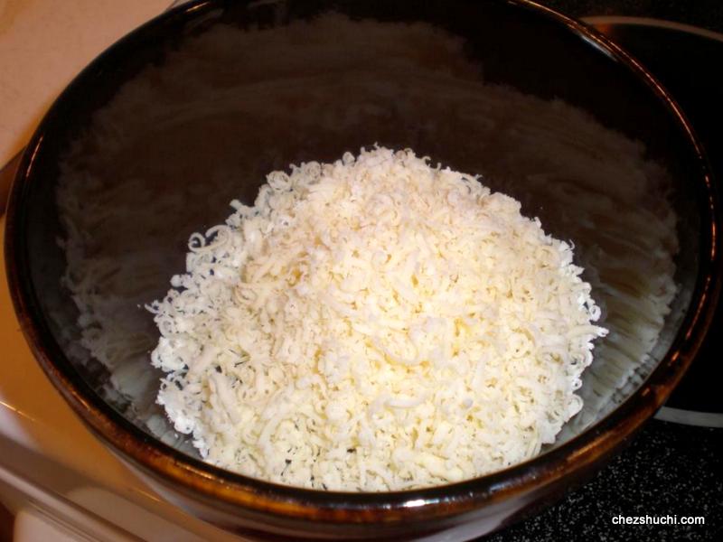 grated mawa for malai kofta curry