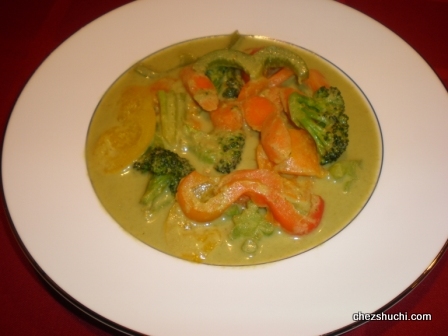 Vegetables in Green Curry