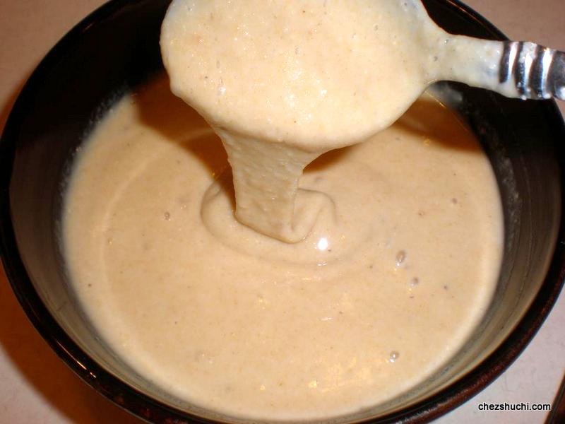 consistency of gulgule batter