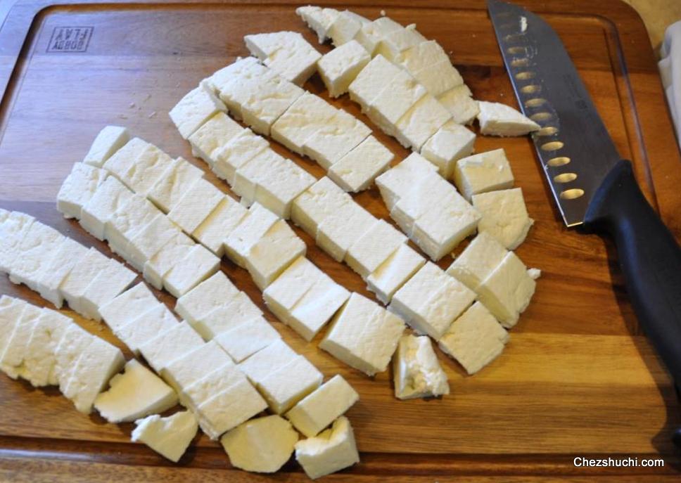 homemade paneer