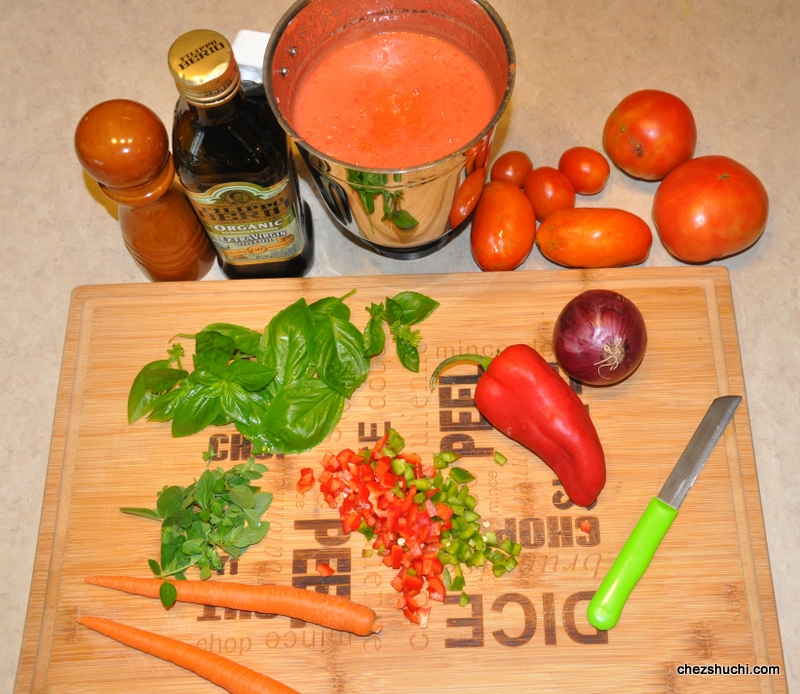 ingredients for marinara