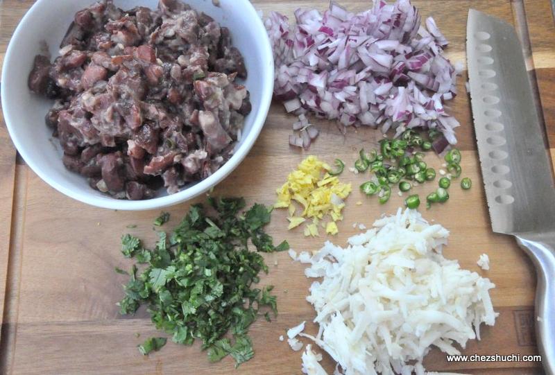 ingredients for rajma kebeb