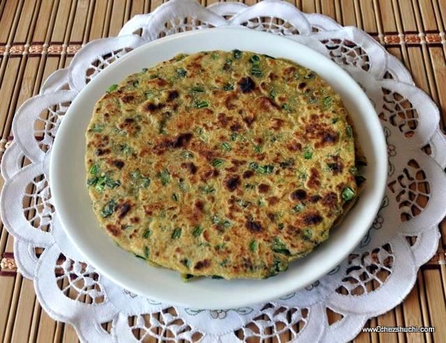 Kale paratha