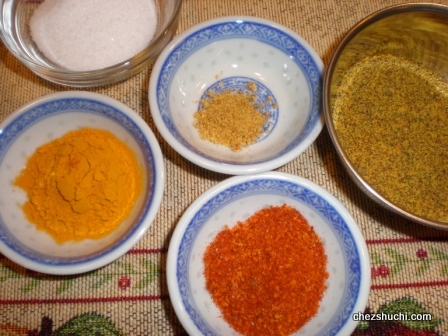 ingredients for kanji