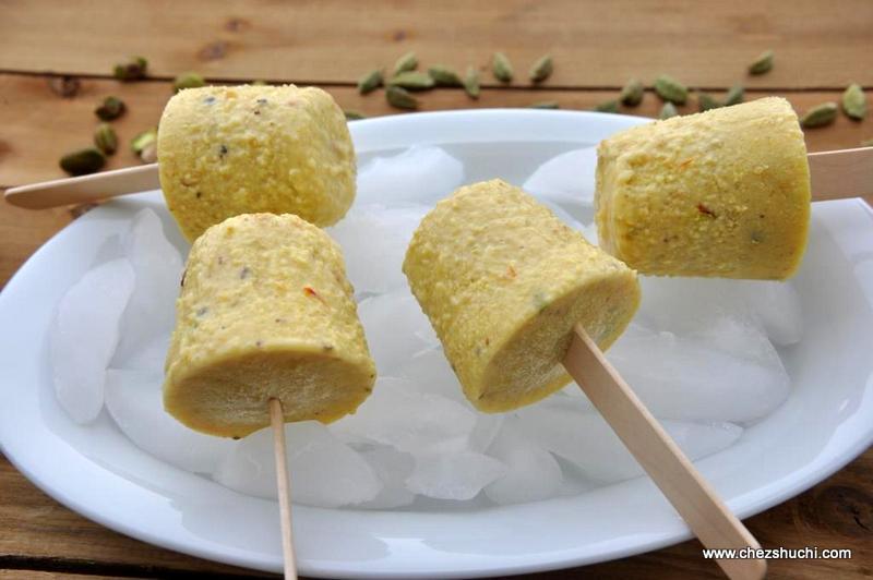 kesar pista kulfi