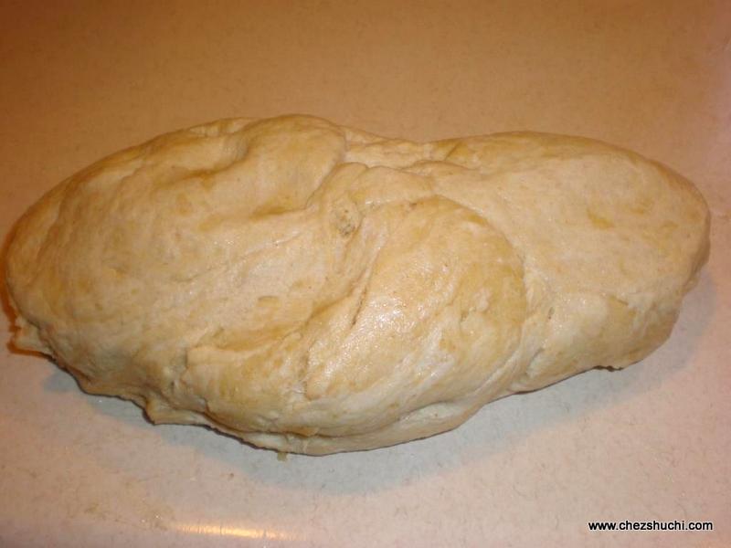 making kachauri dough