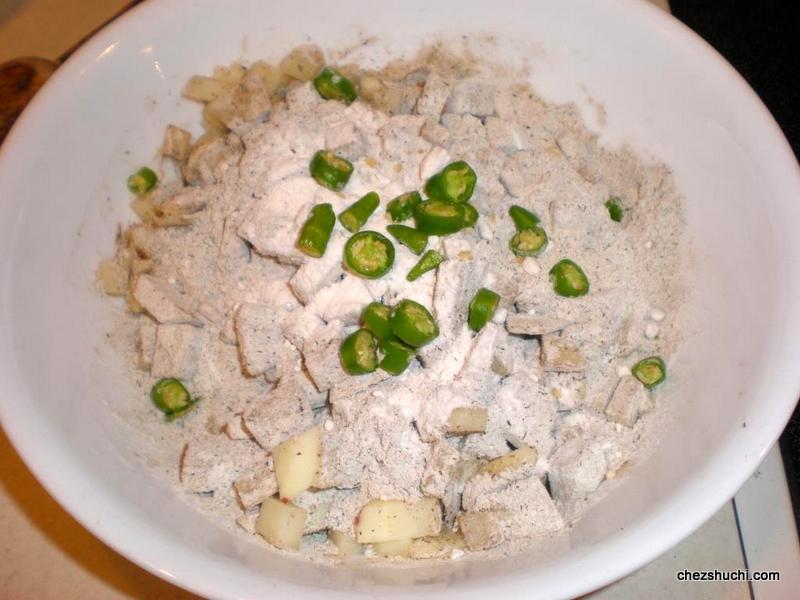 kuttu flour with other ingredients