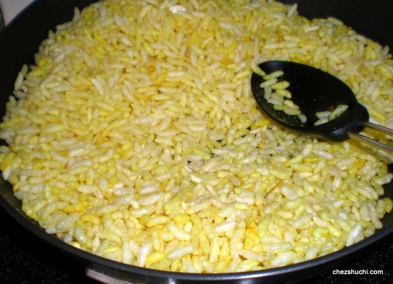 roasted puffed rice