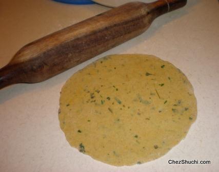 methi paratha