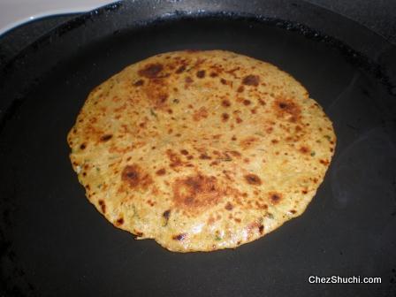 methi paratha