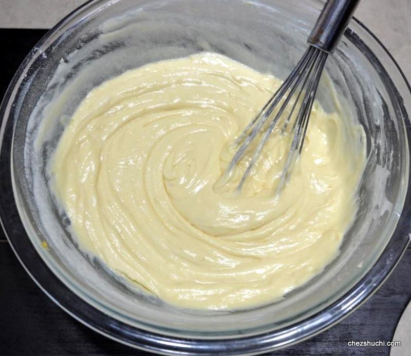 lemon cake batter