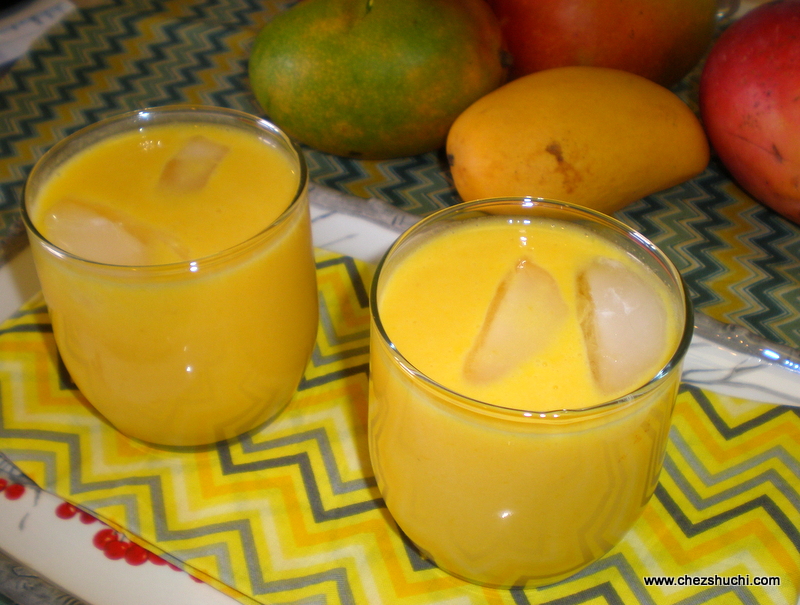 Mango milk shake