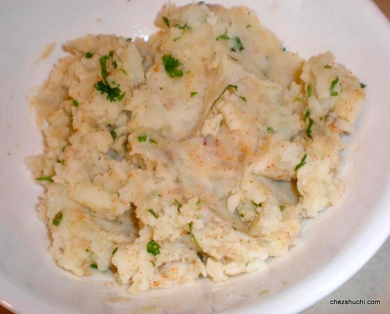 mashed potatoes with other ingredients