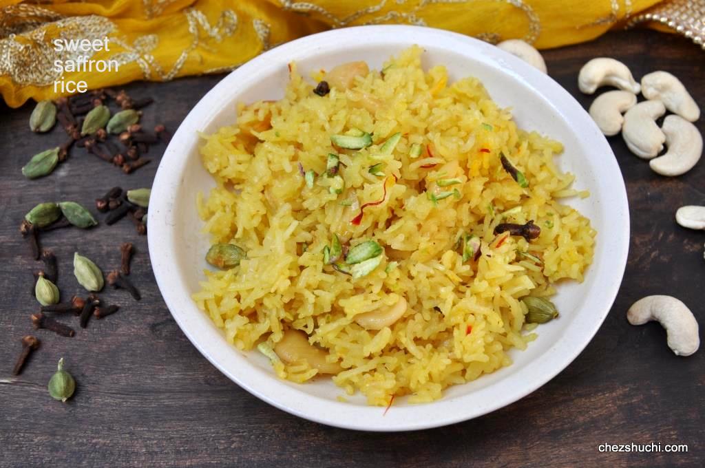 Sweet Saffron Rice