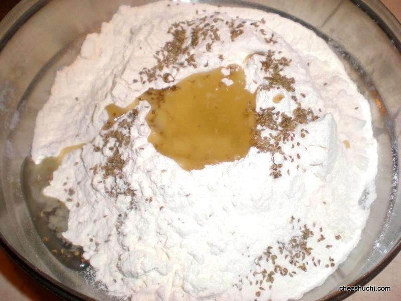 namakpare dough making