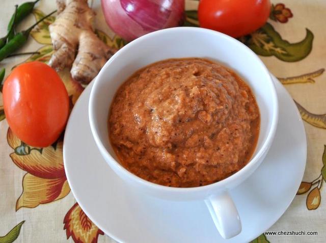 tomato onion chutney