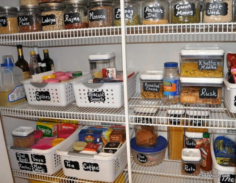 organised pantry