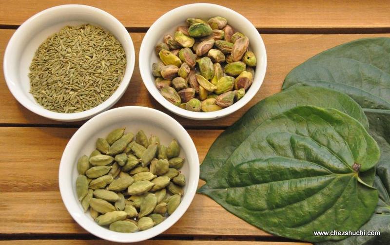 paan thandai ingredients