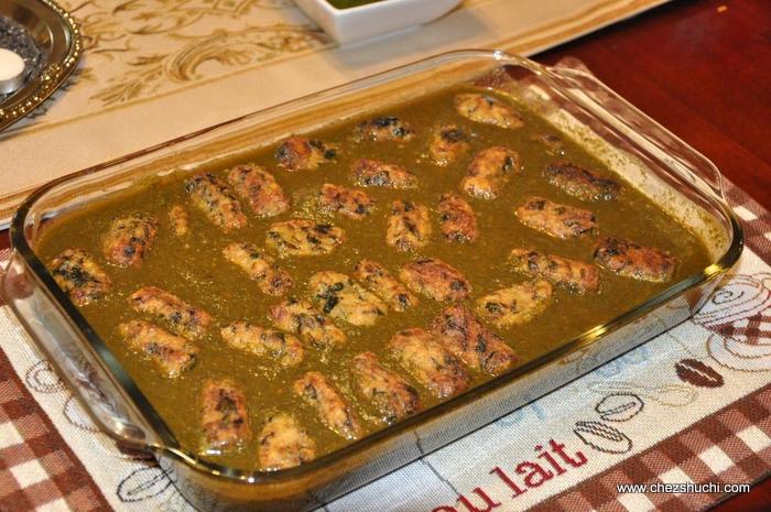 aloo palak fe kofte