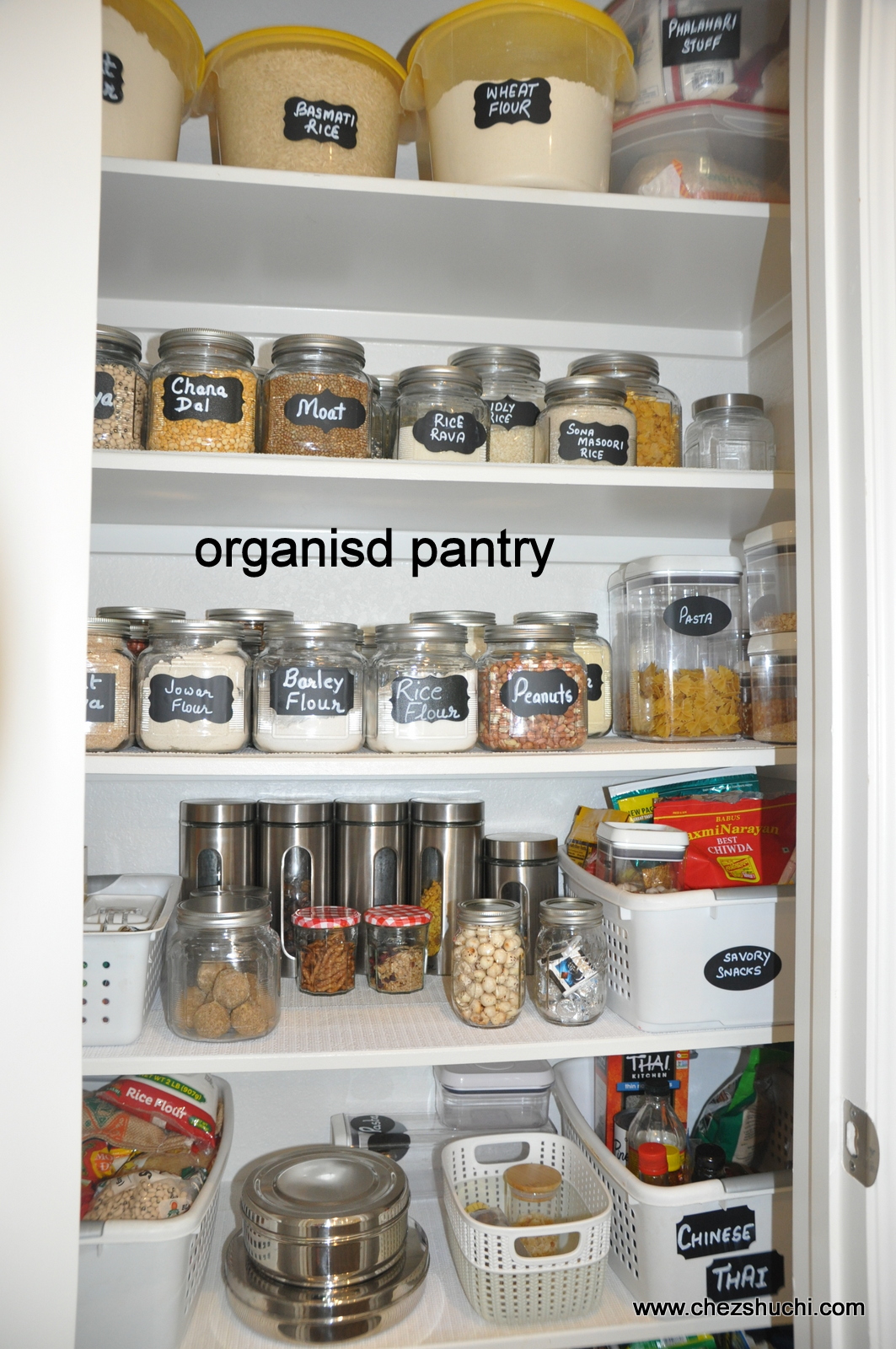 My Organized Pantry - Roti n Rice