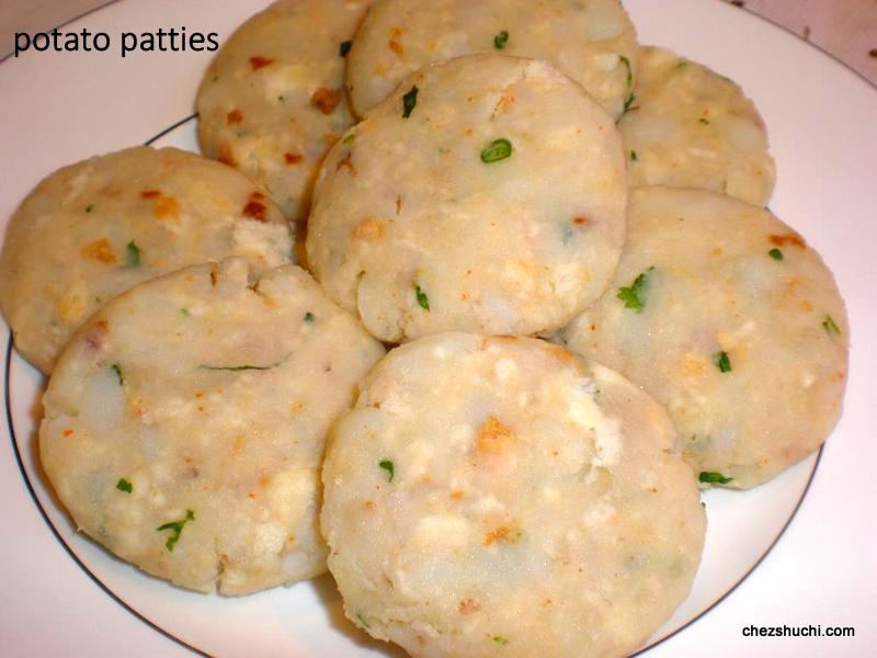 Potato patties for ragda