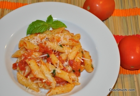 Penne With Marinara sauce