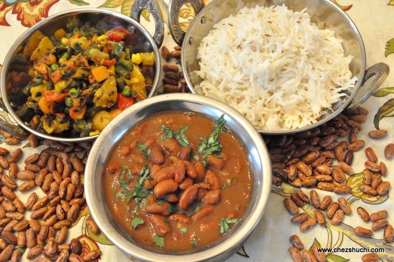 rajma/ kidney beans curry