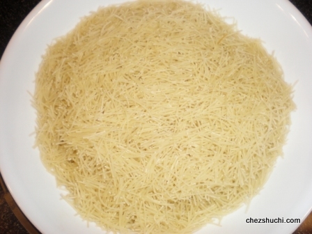 sewai before frying