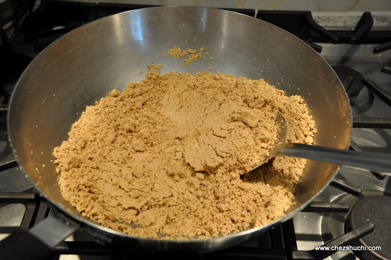 sorghum flour is ready