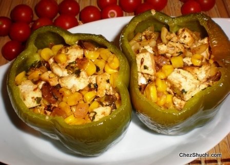 stuffed bell pepper