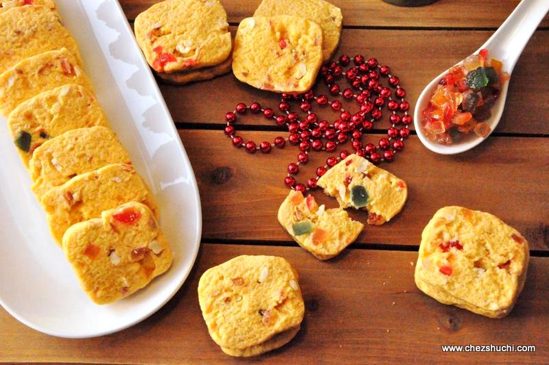 Tutti Frutti Cookies/Karachi Biscuits