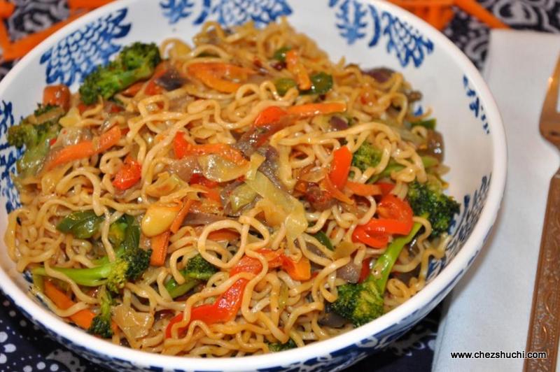 vegetable chow mein