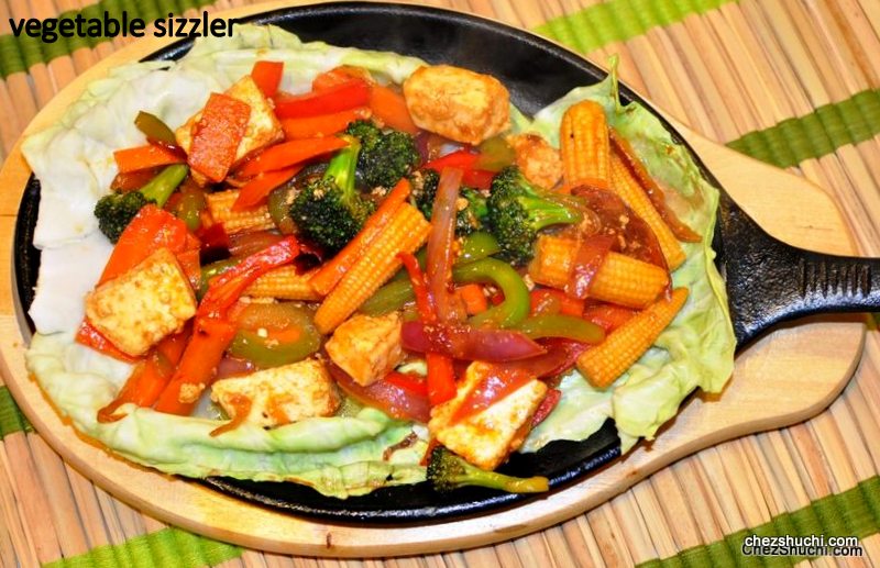 Vegetabe Sizzler<